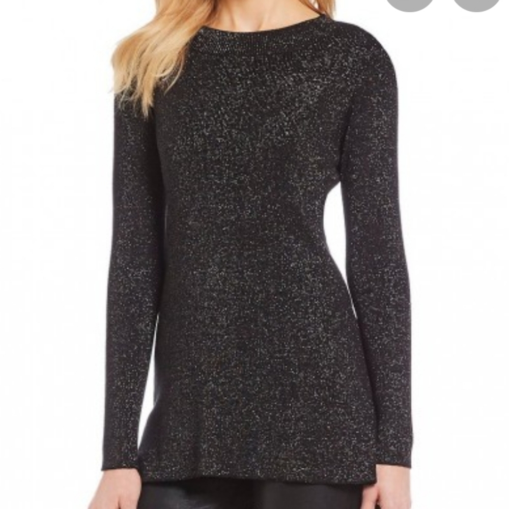 Antonio Melani Black Glitter Sweater